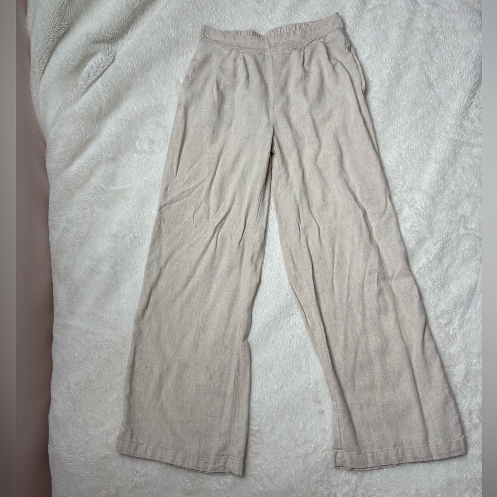 Thread & Supply Natural Linen Pants